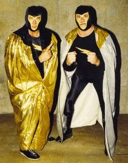Gold Robes Tag Team Photo